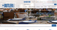 Desktop Screenshot of butlerrents.com